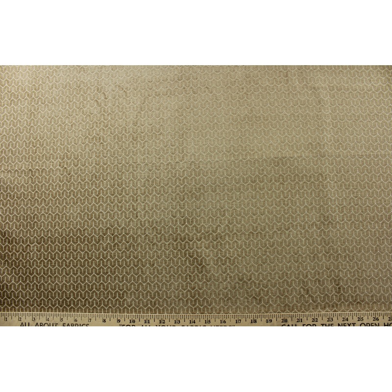 P Kaufmann Petite Chenille Fabric in Parchment