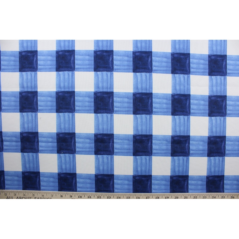 PKL Studio Painterly Plaid in Sky