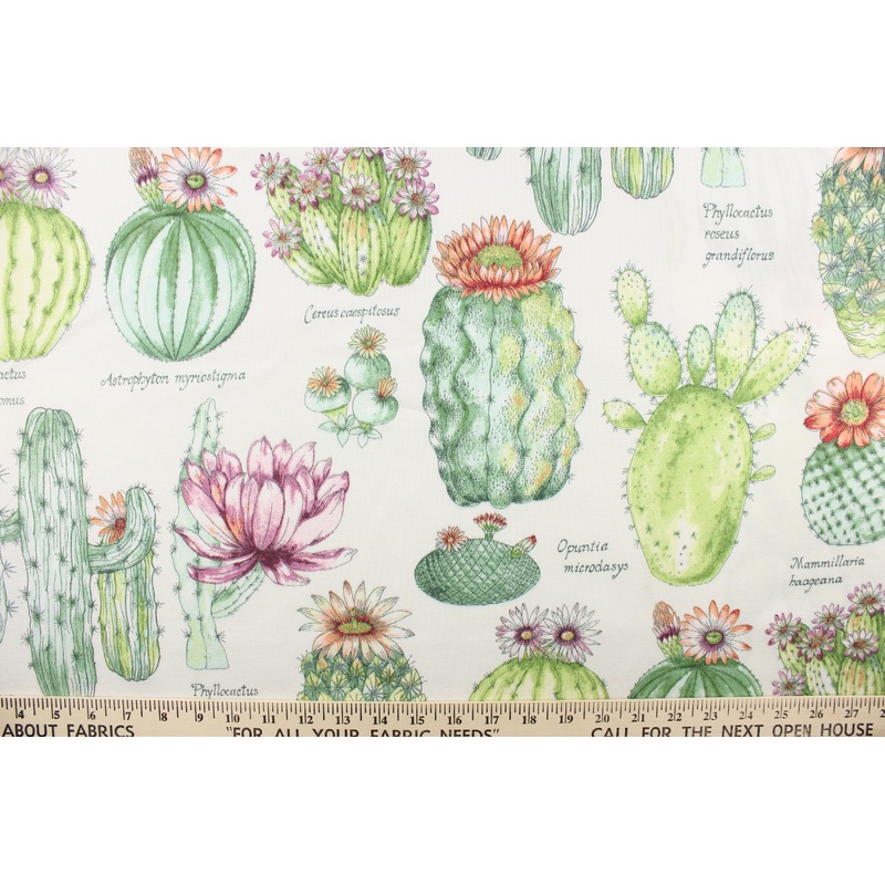 Richloom Outdoor Cacti in Teal