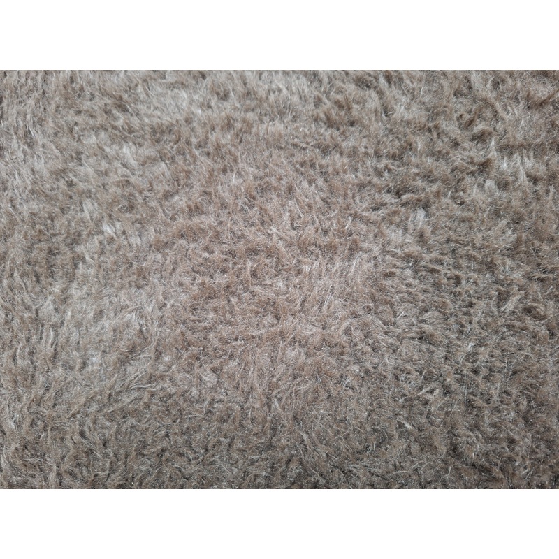 Bear Faux Fur Fabric in Brown