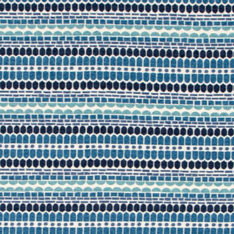 Robert Allen Bourgeois Chenille Upholstery Fabric in Midnight