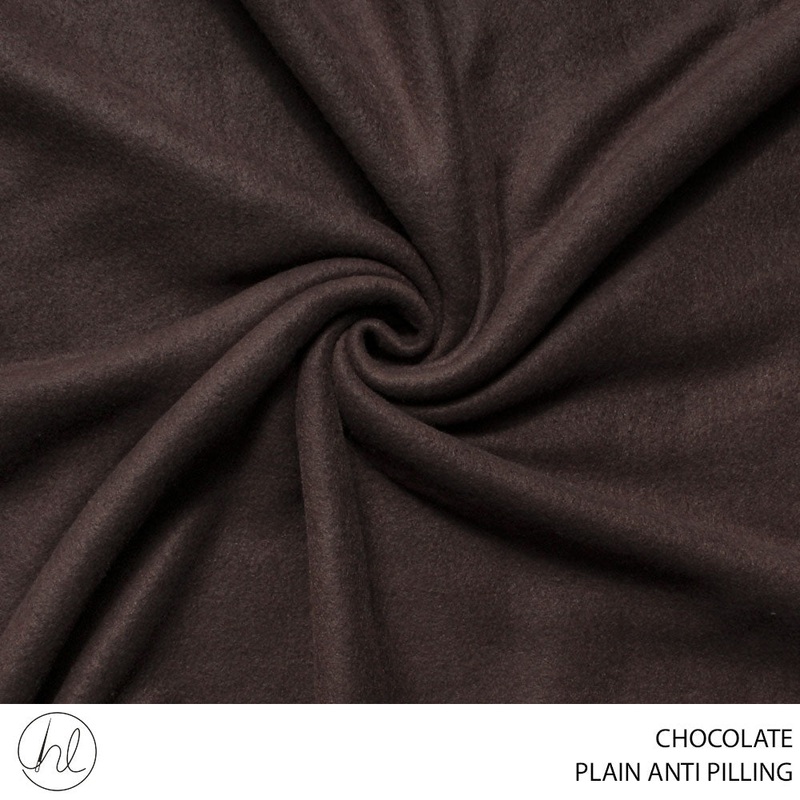 ANTI PILLING PLAIN CHOCOLATE ROLL 001 1