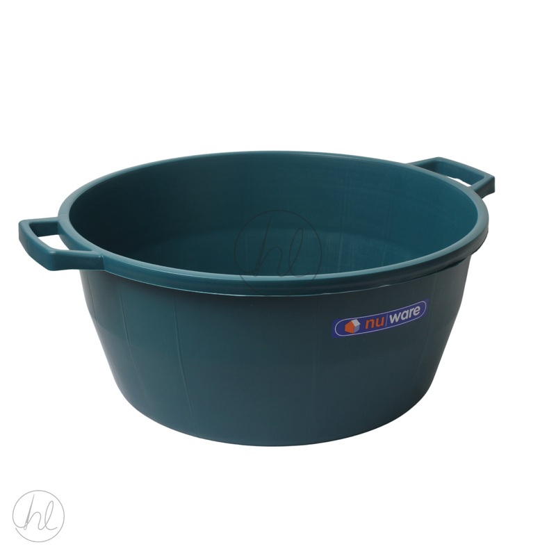 BASIN 47CM RECYCLED HANDLE  GREEN FREE