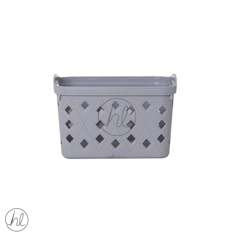BASKET STORAGE WITH HANDLE  550 STONE  ABY-4906
