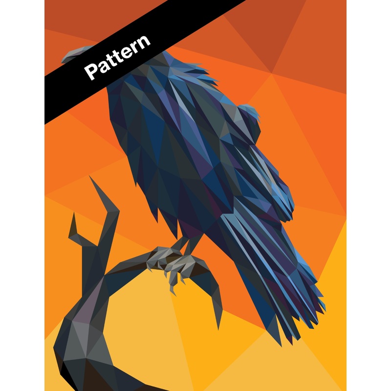 Edgar the Raven Pattern