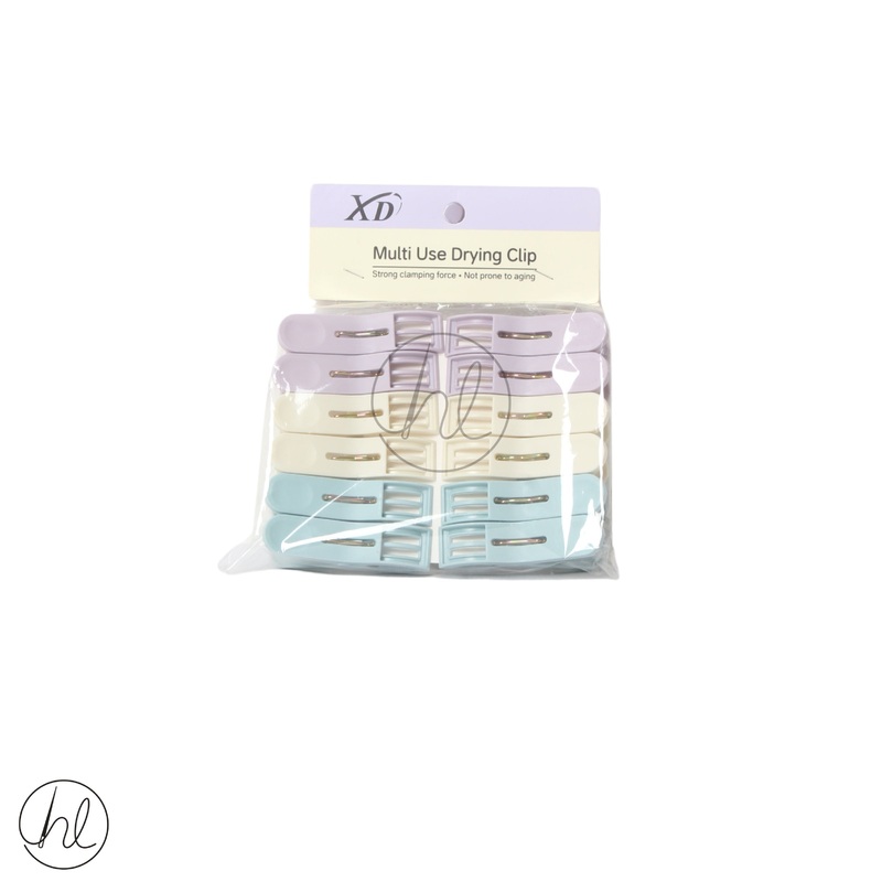 PEGS PLASTIC 12PCE MULTI
