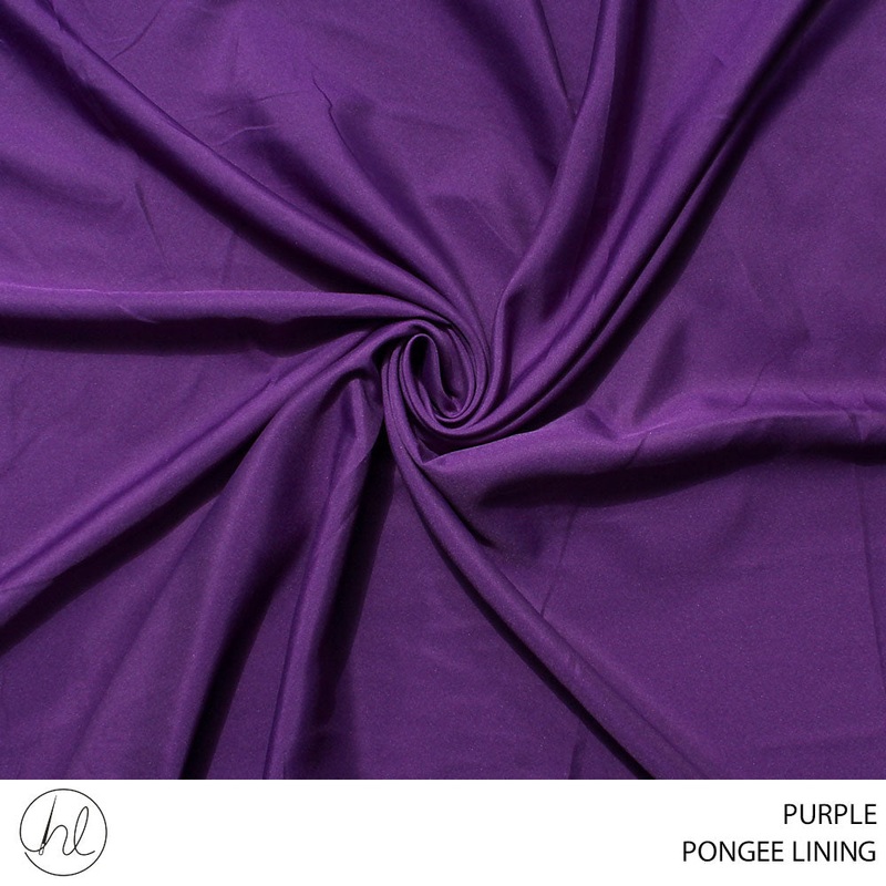 PONGEE LINING HEAVY WGHT PURPLE ROLL 001 1