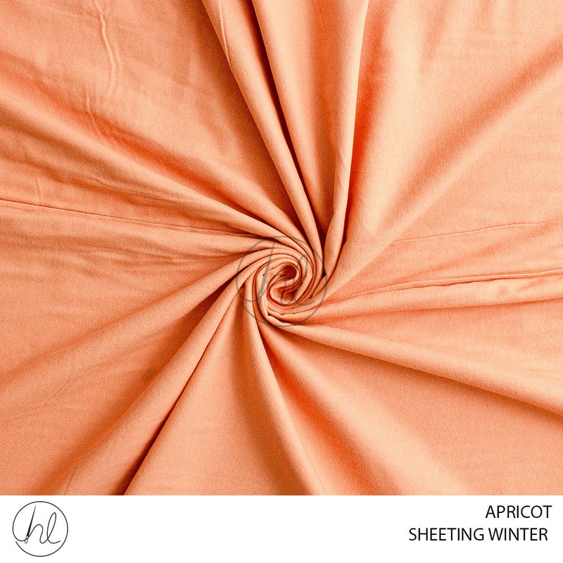 SHEETING WINTER 240CM  APRICOT ROLL ROLL 001