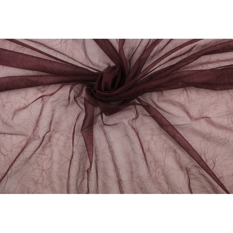 15 Denier Tricot Fabric in Garnet