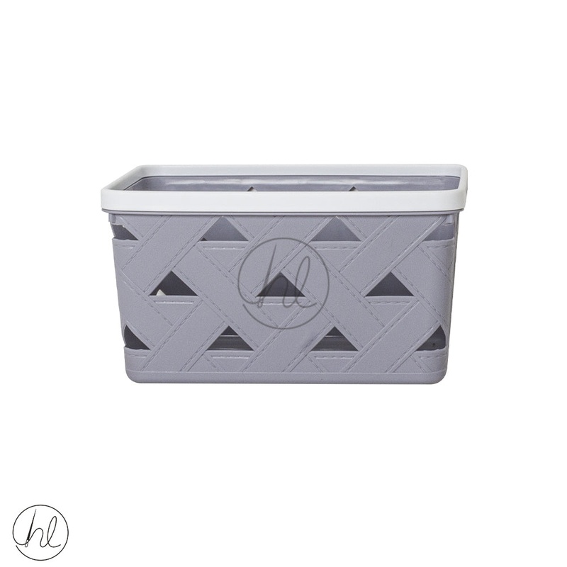 BASKET STORAGE TRIANGLE 550 LIGHT GREY ABY-4515