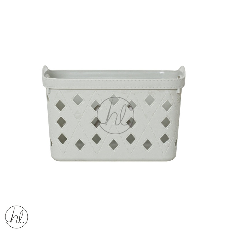 BASKET STORAGE WITH HANDLE  550 GREY ABY-4907