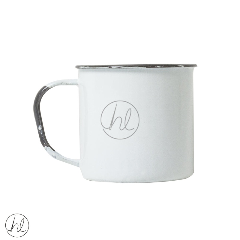 MUG ENAMEL WHITE 742