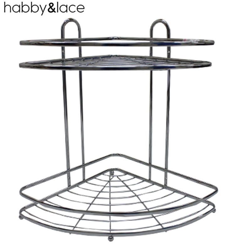 SHOWER CADDY 2 TIER S/STEEL 1