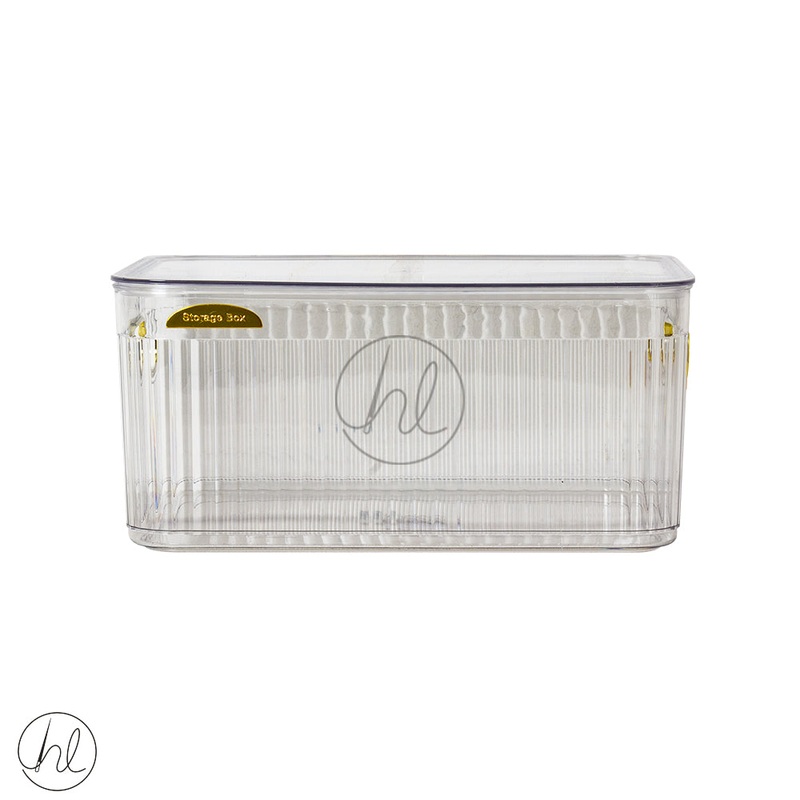 STORAGE BOX WITH HANDLE AND LID 550 CLEAR ABY-4812