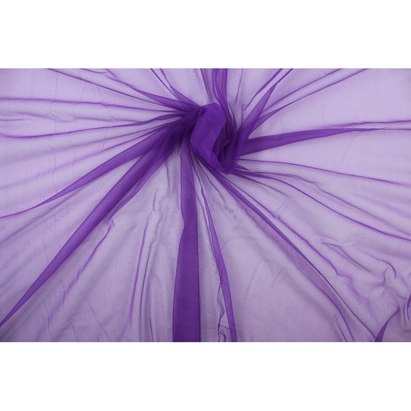 15 Denier Tricot Fabric in Dark Purple