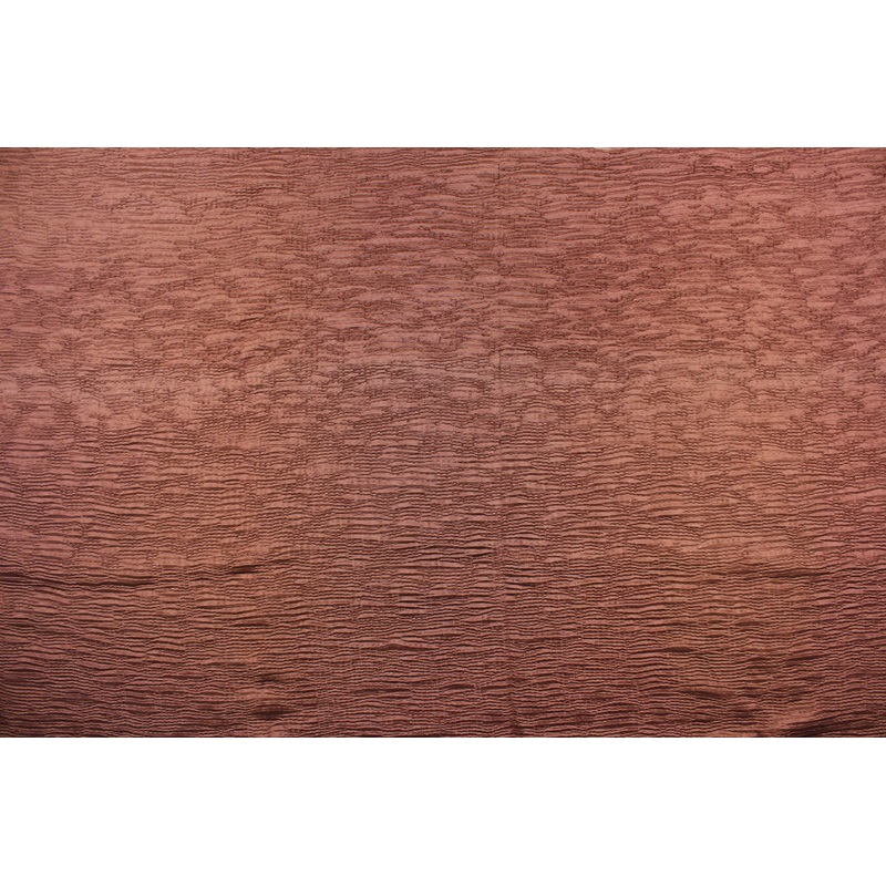Carisbrooke Crinkled Taffeta Fabric in Cinnamon  -