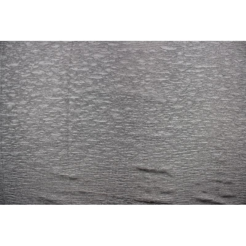 Carisbrooke Crinkled Taffeta Fabric in Smoke -