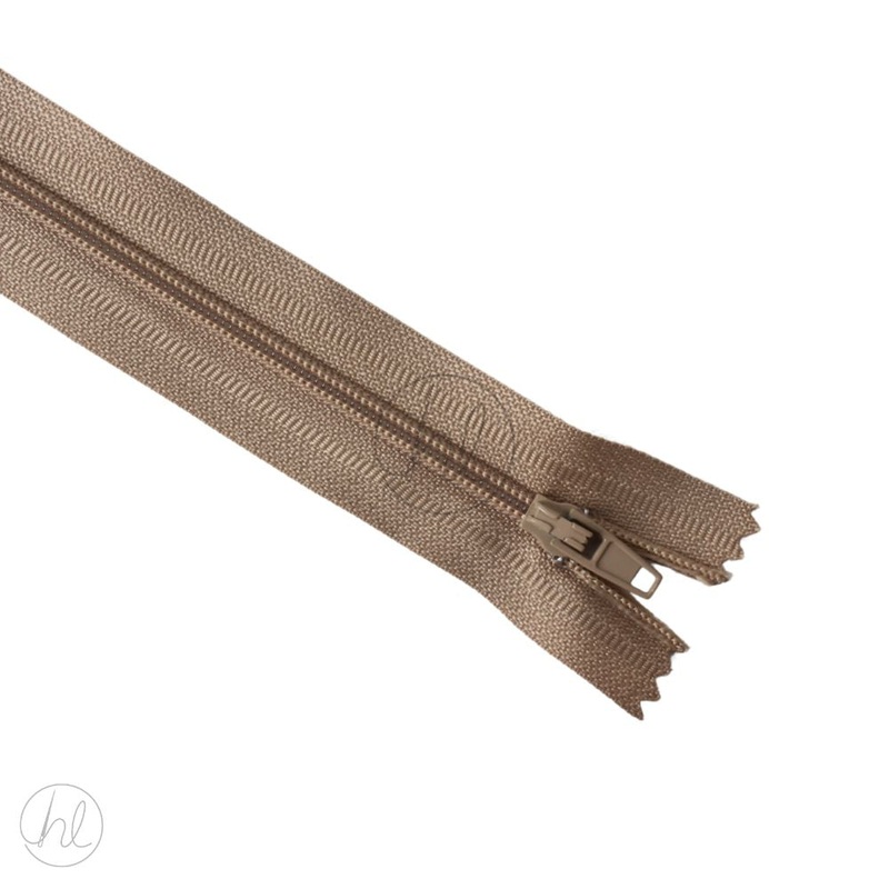 NYLON DRESS ZIPS BEIGE 15CM