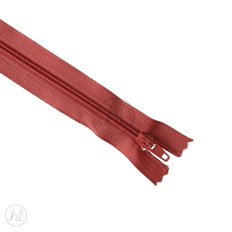 NYLON DRESS ZIPS GUAVA 35CM