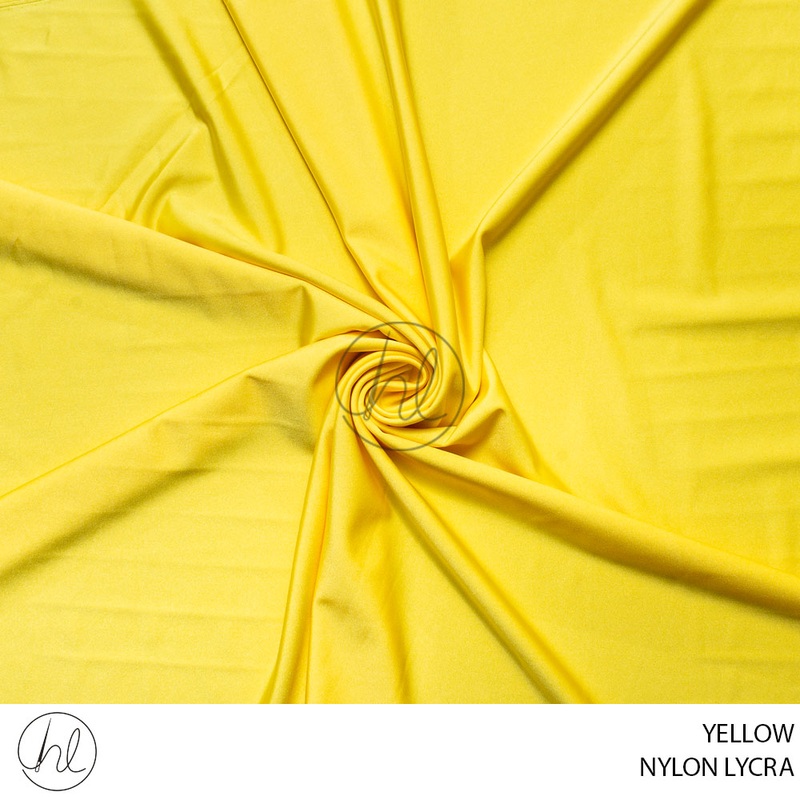 Nylon Lycra 275 Yellow Design 20 150cm Per M