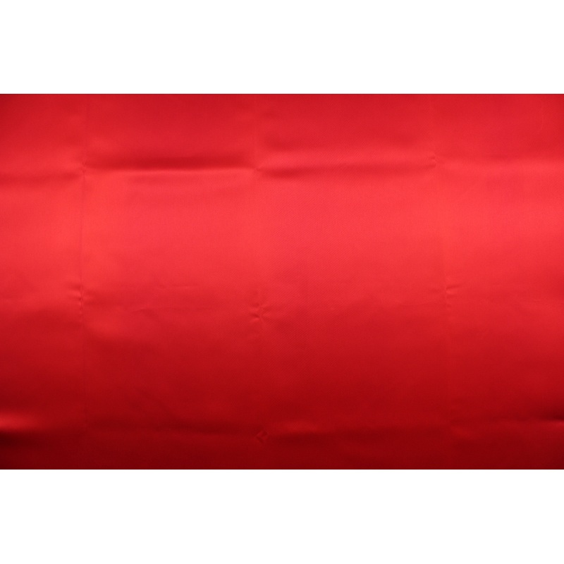 Satin Fabric in Hot Red