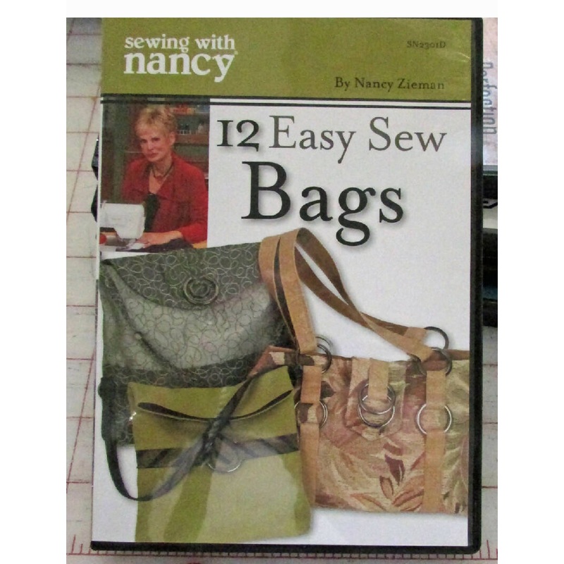 12 Easy sew Bags by Nancy Zieman