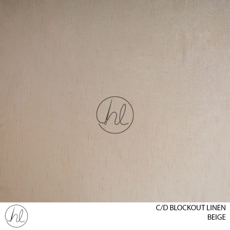 C/D Linen Blockout CP 280cm Beige