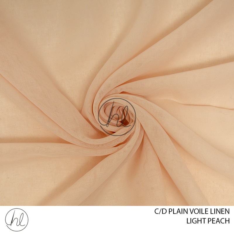 C/D Voile Linen Plain