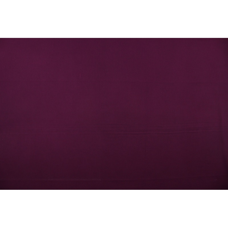 Cotton Broadcloth Fabric in  Dark Violet