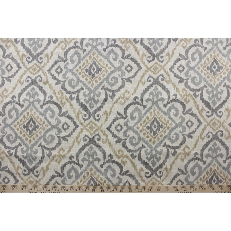Covington Chevelle Fabric in Dove