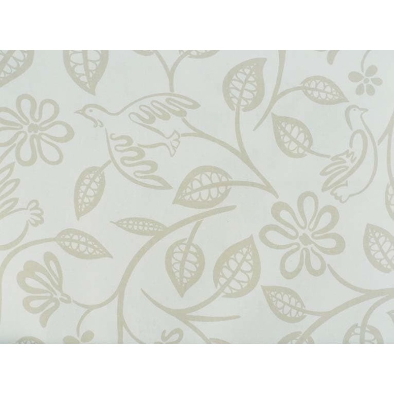 Covington Fabrics Lovebirds Fabric in Dove