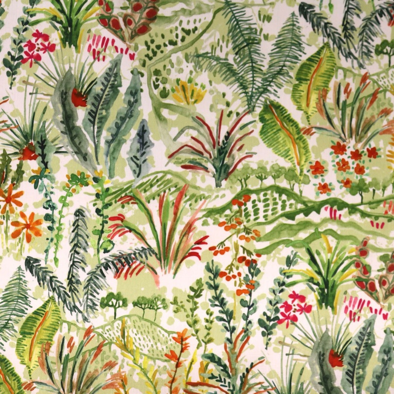 Hamilton Fabrics Hillside Garden in Spring