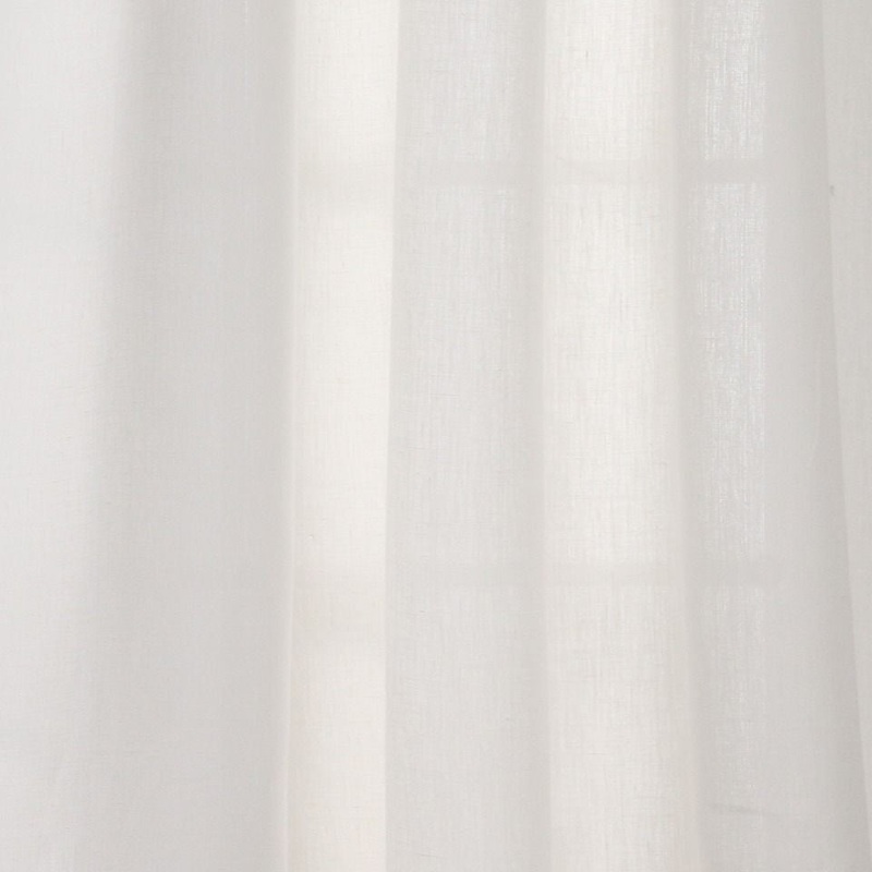 Robert Allen Grace Sheer Linen Fabric Ivory