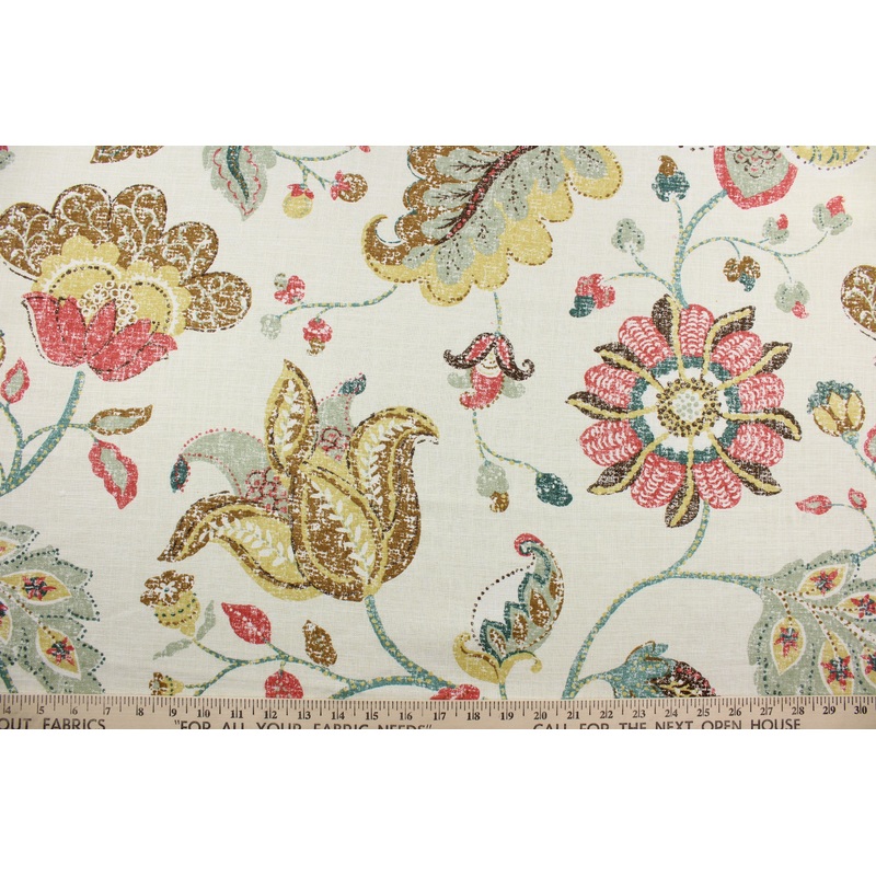 Robert Allen Spring Mix in Pomegranate