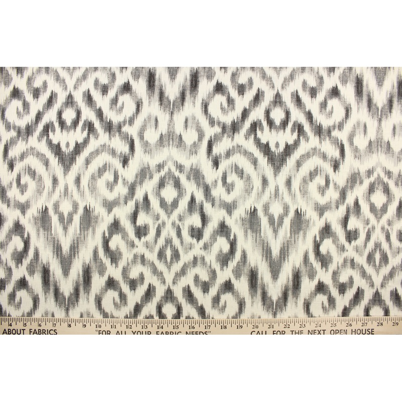 Williamsburg Thompson Ikat in Pewter