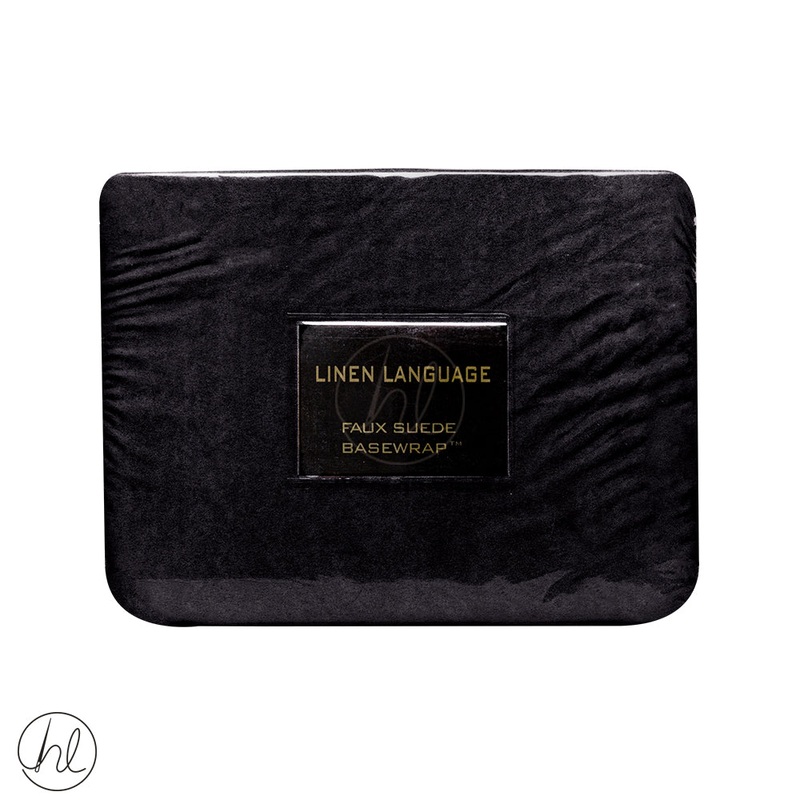 Base Cover Suede Black Single