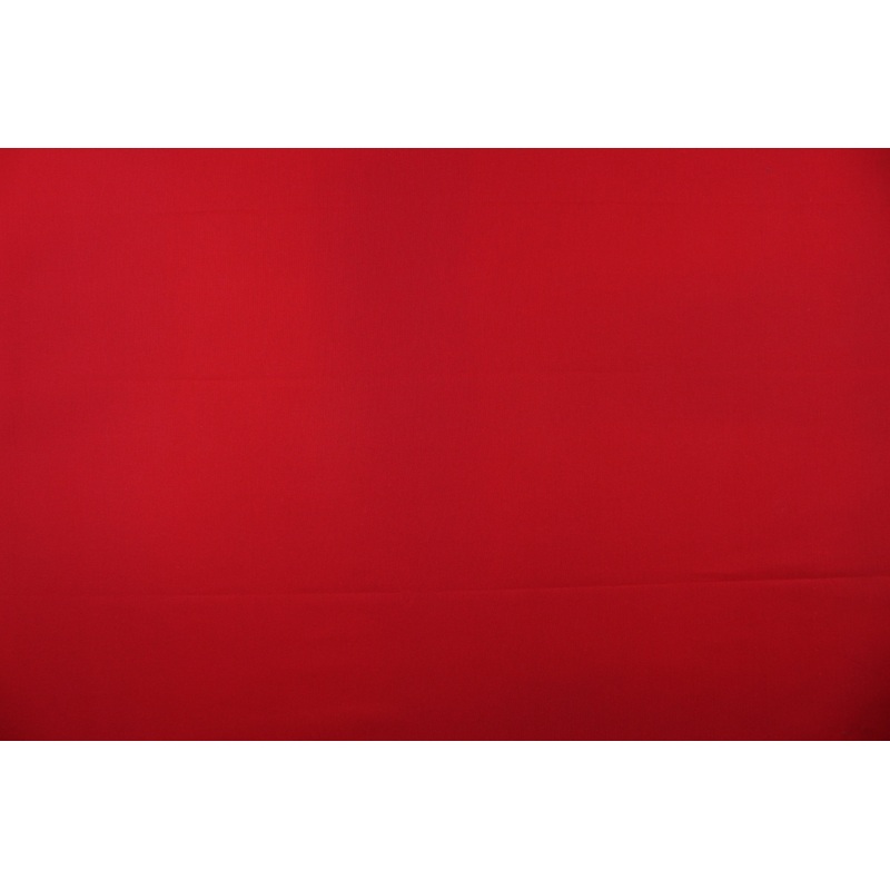 Broadcloth in Christmas Red