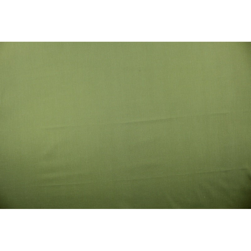 Cotton Broadcloth Fabric in Ivy