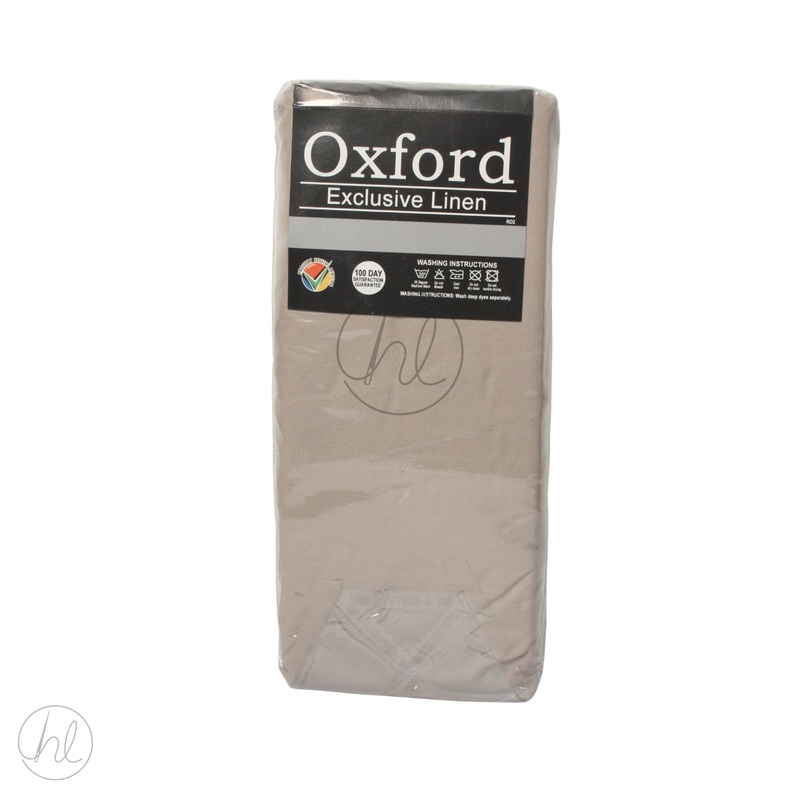 FITTED SHEET EXD T144 NATURAL KING 1