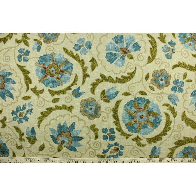 Floriated in Robin's Egg by Jaclyn Smith