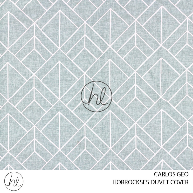 HORROCKSES DUVET COVER DESIGN 01 CARLOS GEO DOUBLE