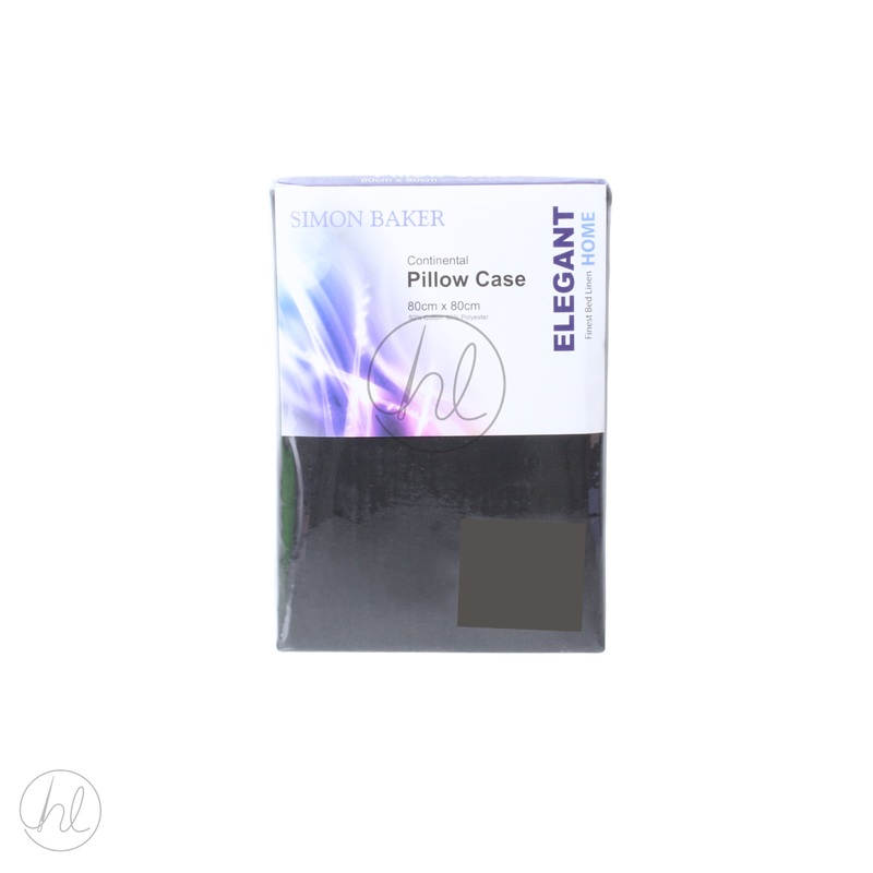 PILLOW CASES CONTI POLY CTTN BLACK FREE 1
