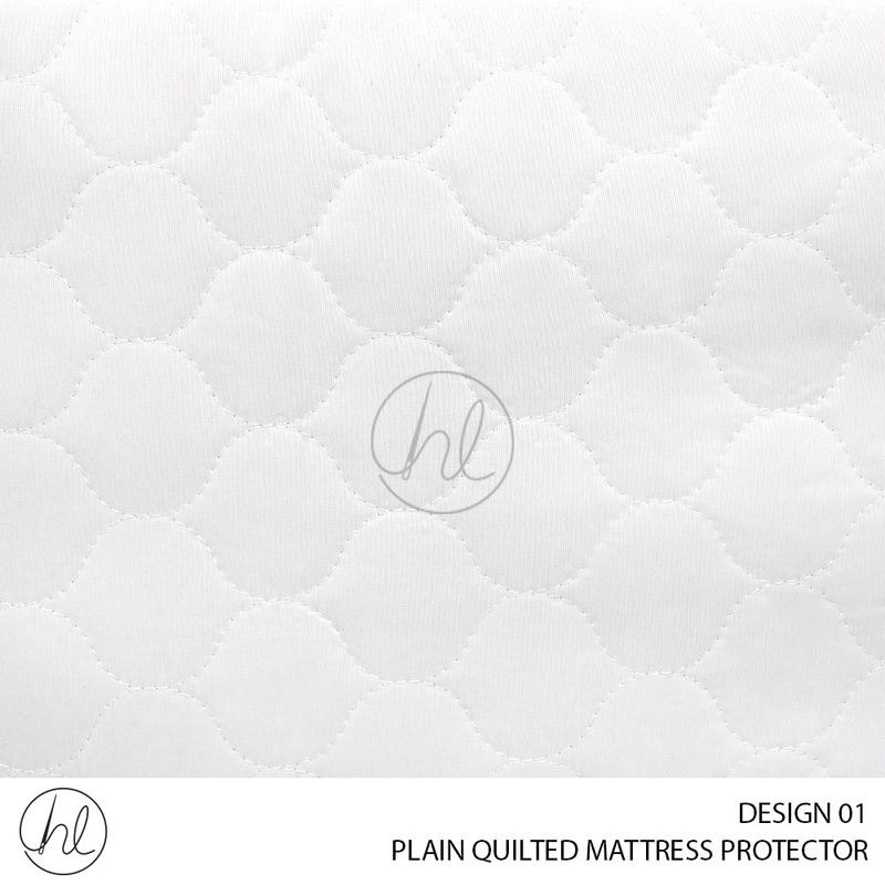 PLAIN QUILTED MATTRESS PROTECTOR DESIGN 01
