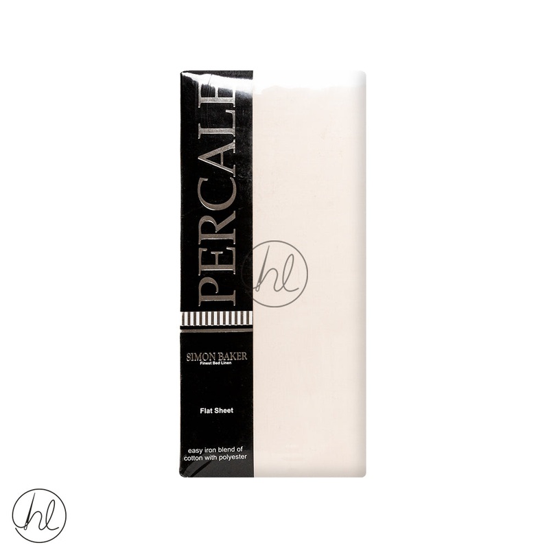 Polycotton Flat Sheet 200T Cream 3/4