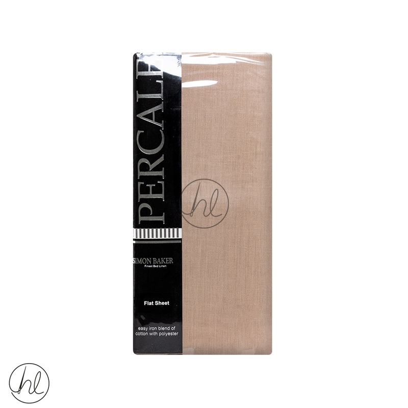 Polycotton Flat Sheet 200T Stone King