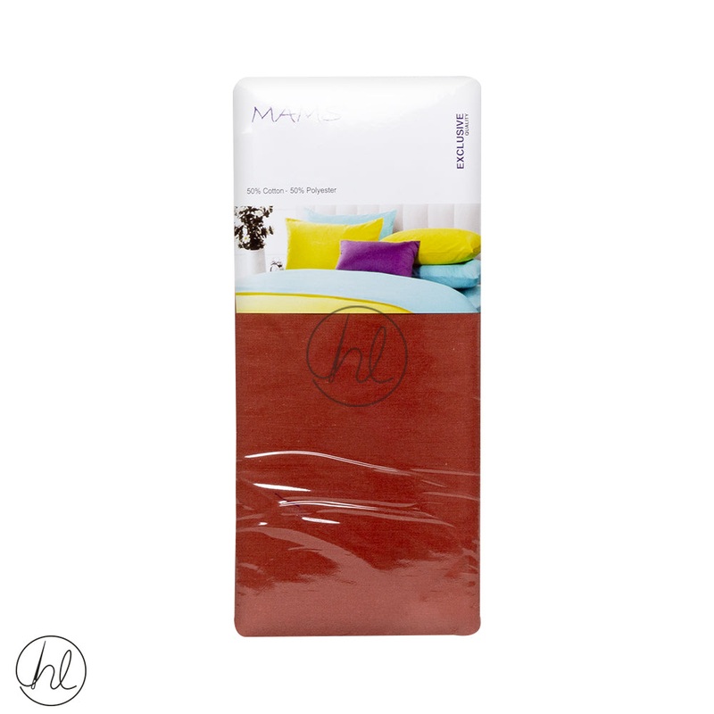 Polycotton Flat Sheet LS Rust King