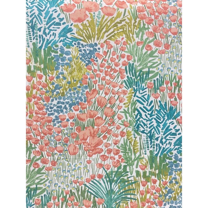 Richloom Platinum Collection Aleen Meadow Fabric in Pastel