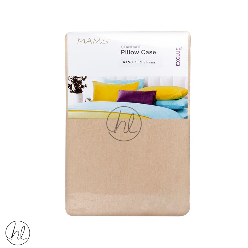 Standard King Pillow Cases LP Beige 50x90cm