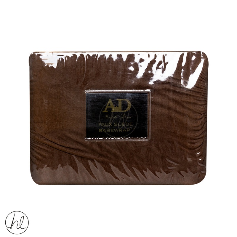 Base Cover Suede Chocolate Single