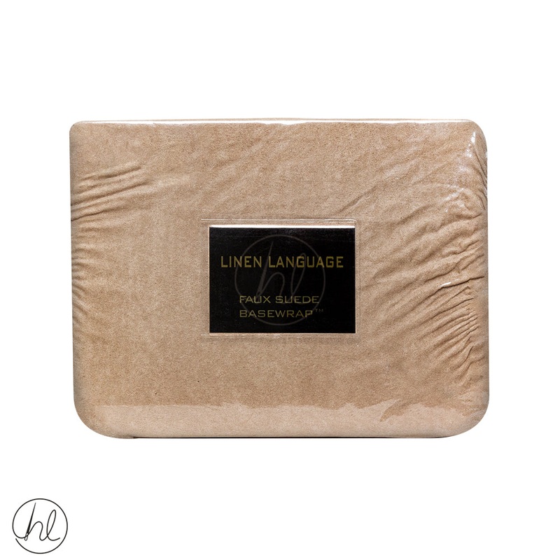 Base Cover Suede Stone Single